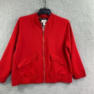 Chico's Red Blazer Jacket